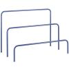 Insertion brackets for flat cars - color blue - to 900 mm height
