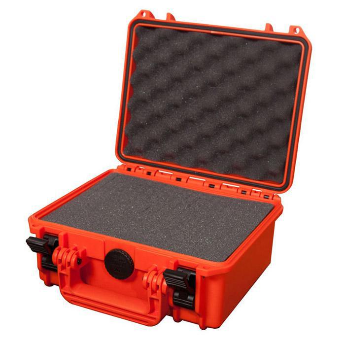 Suitcase - color orange - incl. Foam - Waterproof