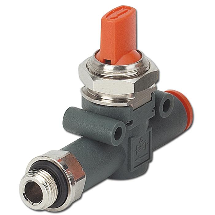 Stop valve - V2V L / V3V L - thread on hose connection