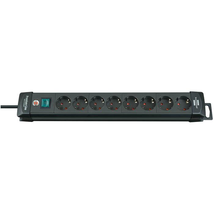 Premium-Line Steckdosenleiste - H05VV-F3G1,5 - mit Schalter