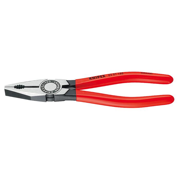 Pliers - Length 140-250 mm - chemically blacked - polished - plastic coated