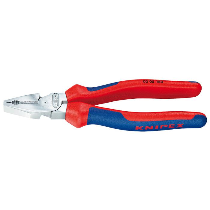Kraft combination pliers - chrome - with multi-component grips