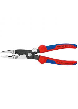 Electrical installation tongs - 200 mm - with ratchet - multi-component grips