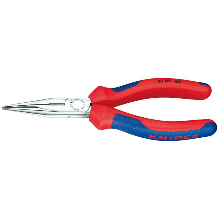 Pliers with cutting - chrome - with multi-component grips