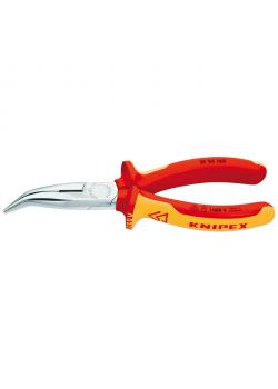 Pliers with cutting - 160 mm - 40 ° angle - insulated with multi-component grips, VDE-tested