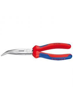 Nose pliers with side cutter - 200 mm - with multi-component grips