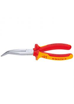 Pliers with cutting - 200 mm - insulated with multi-component grips, VDE-tested - chromed