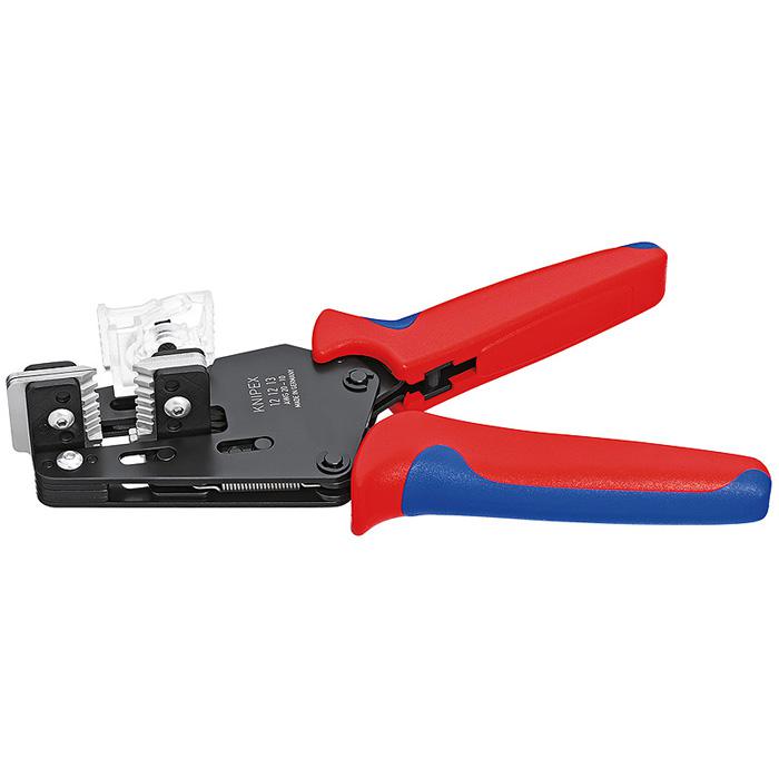 Precision stripping pliers - 195 mm - with multi-component grips