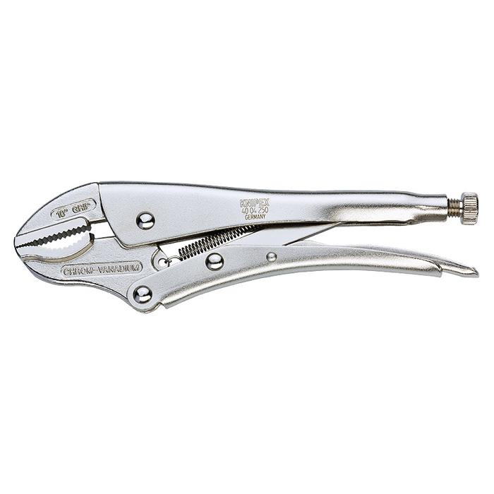 Universal Grip Pliers - Nickel - serrated gripping surfaces