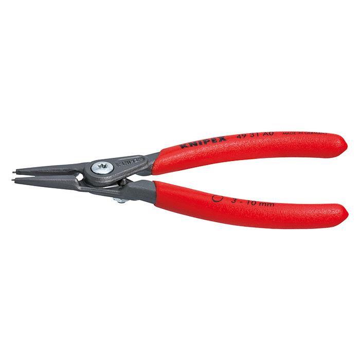 Precision Circlip pliers - Length 140-320 mm - gray atramentized - joint with screw