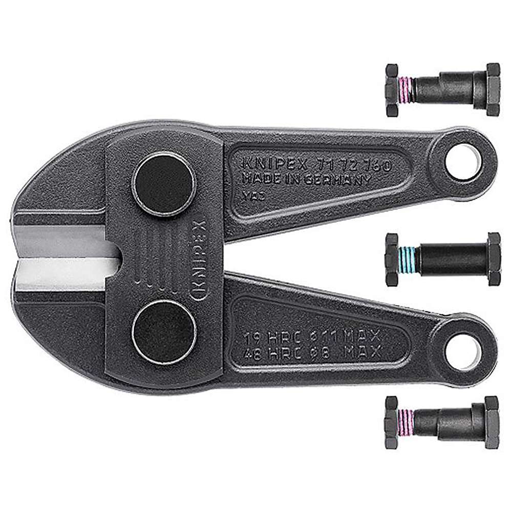 Bolt cutters - gray atramentized - with multi-component grips