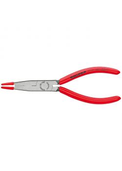 Halogen lamp pliers - 160 mm - chemically blacked - polished - plastic coated