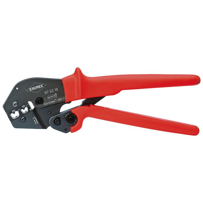 Crimping Tool - length 250 mm - with opening spring - also for two-hand operation