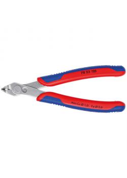 Electronic Super Knips® Precision pliers - Polished - 125mm - 60 ° angle - with multi-component grips