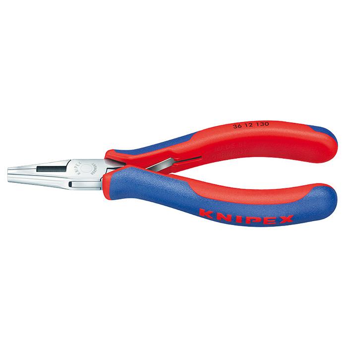 Electronics Mounting Pliers - mirror polished - with multi-component grips