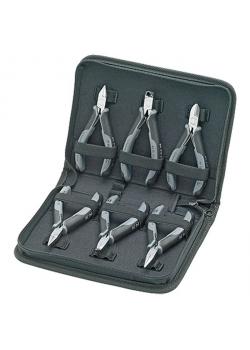 Electronics Pliers Set - 6 pieces - with electrician pliers ESD