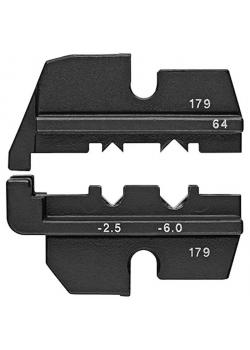 Crimpinsats - för ABS-stickkontakter i fordon - kapacitet 1,0-6,0 mm²