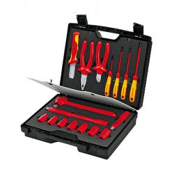 Compact case - 17 pieces - incl. insulating tools