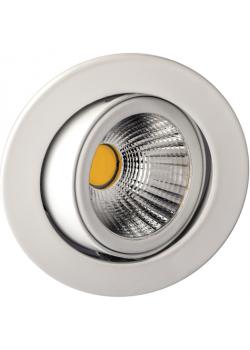Alu-Einbaustrahler "Deluna-LED, schwenkbar" - Lichtstrom 710 lm - 82 x 35 mm - 8 W