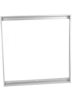 Surface frame for LED panel - aluminum or white