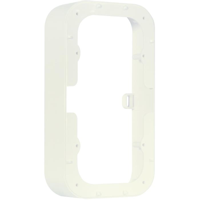 cadre et ignifuges plaques de base en saillie 1-Basic - couleur blanc pur / blanc alpin