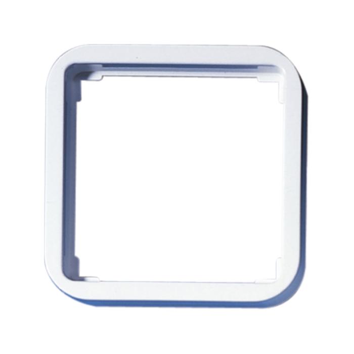 Intermediate frame for standard devices - 50x50 mm - color pure white / alpine white