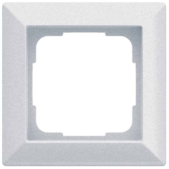 Cover Inform - colors polar white / anthracite / aluminum silver - frame width 82 mm - IP 20