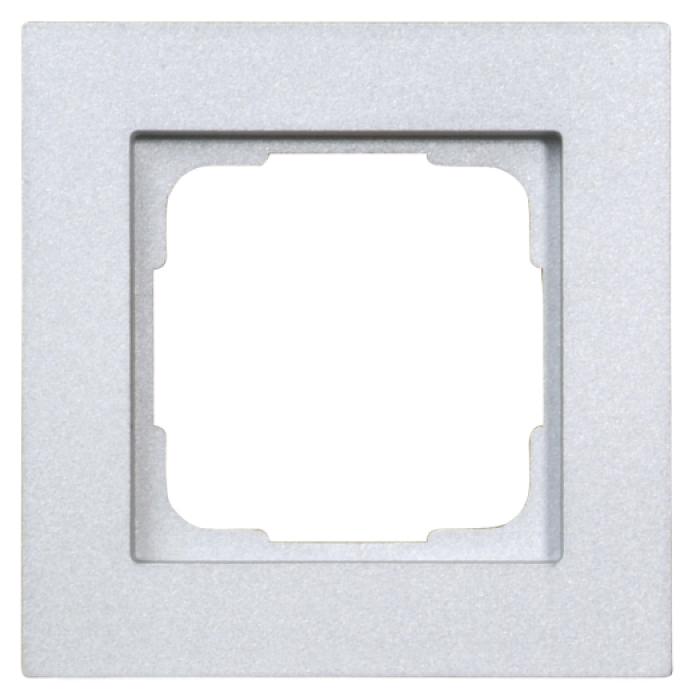 Frame cube - colors polar white / anthracite / aluminum silver - Width 85 mm - IP 20