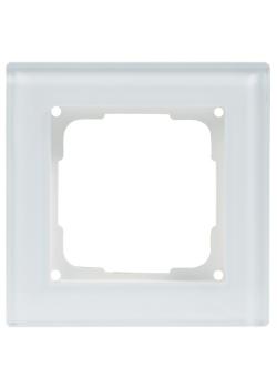 Cover Fusion - glass - farge hvit blank - IP 20