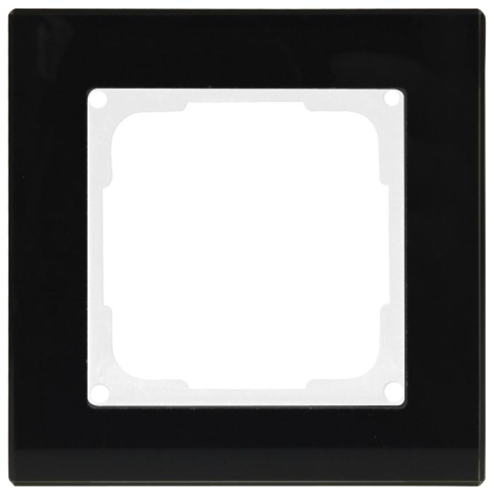 Glass frame Fusion - black - IP 20 - frame width 85 mm