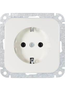 Protective contact socket Opus 1 - with increased contact protection - 250 V AC, 50 Hz, 16 A