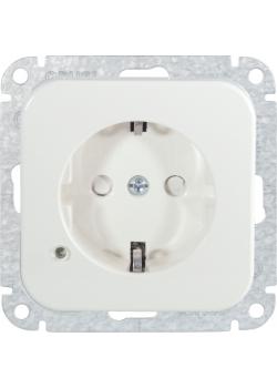 Earthed socket Opus 1 - with overvoltage protection