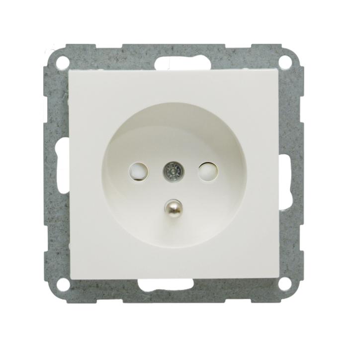 Earthed socket Opus 55 - International - 250 VAC, 50 Hz, 16 A