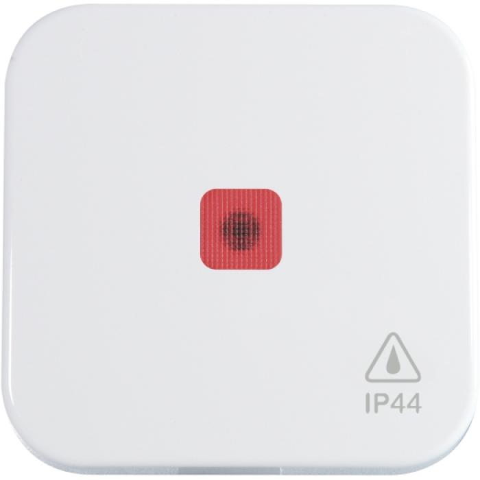 Vippa - Opus 1 - med röd lins - stänksäker IP 44