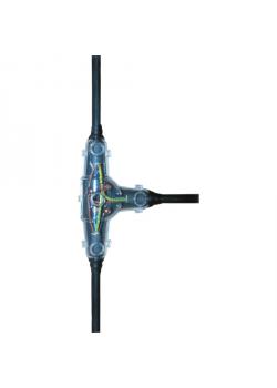 Abzweigmuffe - Kabel-Ø max. 9-22/17-30 mm