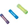 Skarvhylsor - PVC - galvaniskt förtennad - längd 26 mm - 100-pack