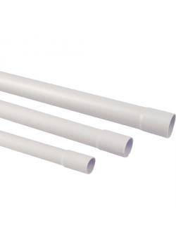 Rod tube - lettversjon 320N - PVC - farge lys grå