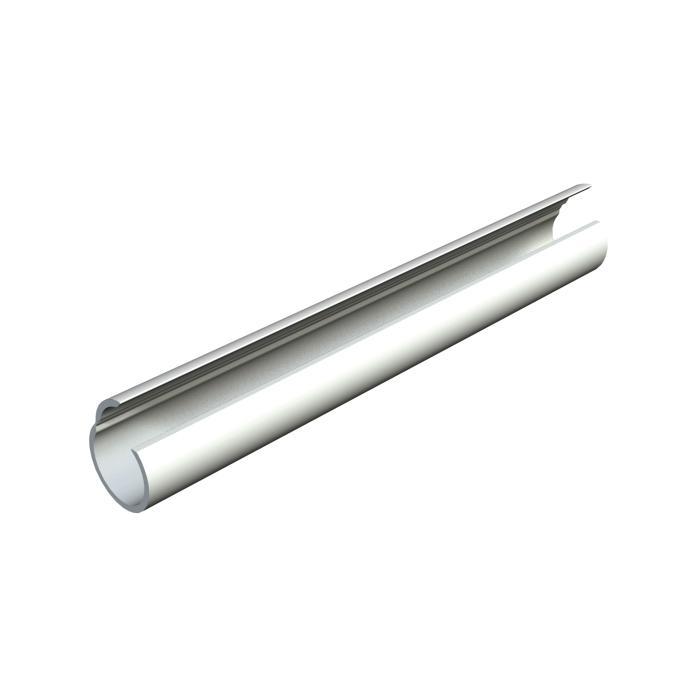 PVC tube de tige "Quick Pipe" - gris clair - 20-50 m