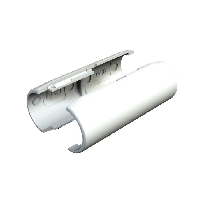 PVC sleeve "Quick-Pipe" - color light gray - price per piece and VE