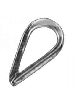 Wire rope thimble - galvanized - according to DIN 6899
