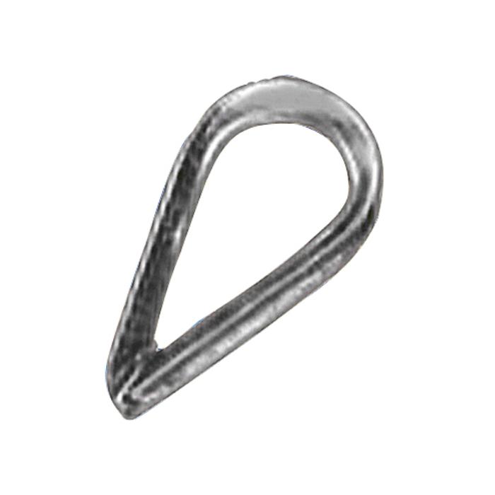 Wire rope thimble - galvanized - according to DIN 6899