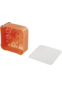 Hulmur box - med låg og skruer - til plade Tykkelse 7 - 35 mm