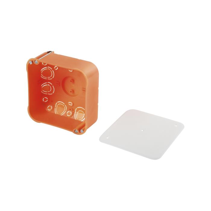 Hulmur box - med låg og skruer - til plade Tykkelse 7 - 35 mm