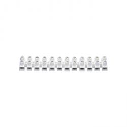 Luster terminals - color white - rated voltage 450 V - 10 pieces - European standard