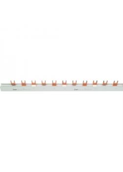 3-phase fork rail - for NEOZED elements - 12 x 3 poles, 1,045 mm long