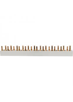 3-pin rail - Length 210 to 996.8 mm - Pole 8 x 3 to 19 x 3 - Rated current 63 A - 10 mm²
