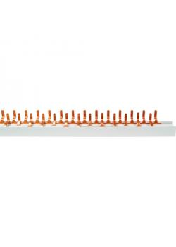 4-Phasen-Stiftschiene - Länge 113 bis 1016 mm - Pole 3 x 4 bis 27 x 4 - Querschnitt 10 mm² - Kontaktabstand 9/18 mm