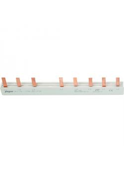3-pin rail - FI / LS combination - 10 mm² - rated current 63 A