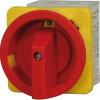 Emergency stop switch - for panel mounting - 3 poles - Voltage 690 V AC21, AC23 3 x 400 V