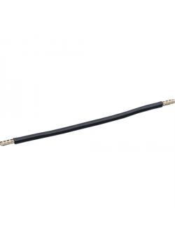 Pont de câblage - des deux côtés avec embout de fil de 11 mm - couleur bleue ou noire - Prix par paquet